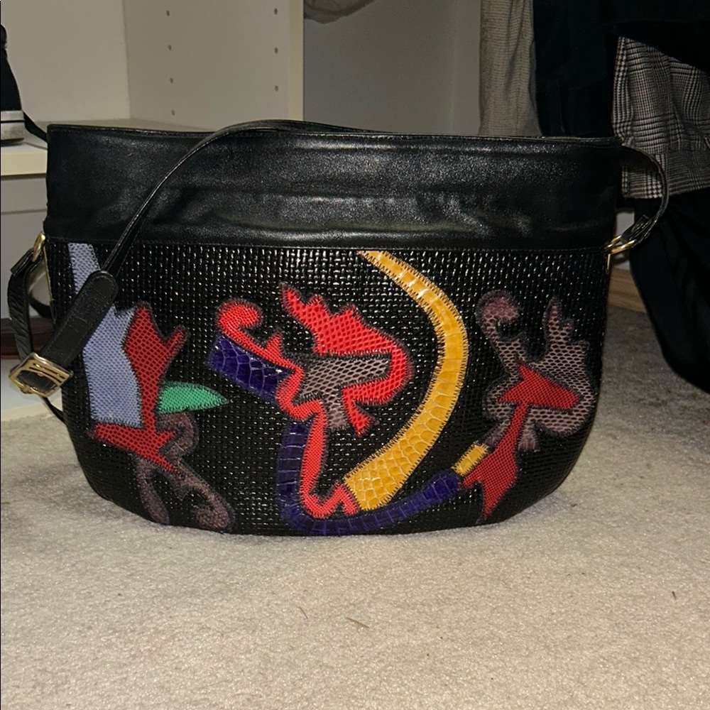 Colorful Abstract Design Women's Bag